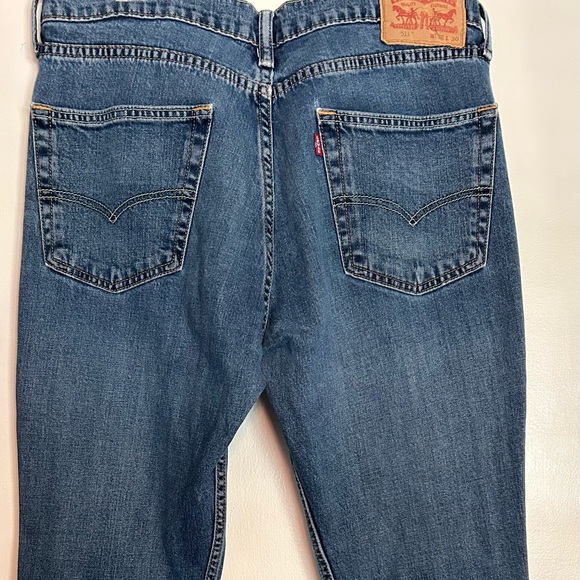 Levi's 511 Jeans Men Size W36 L30 Slim Fit Blue Denim - Picture 3 of 4